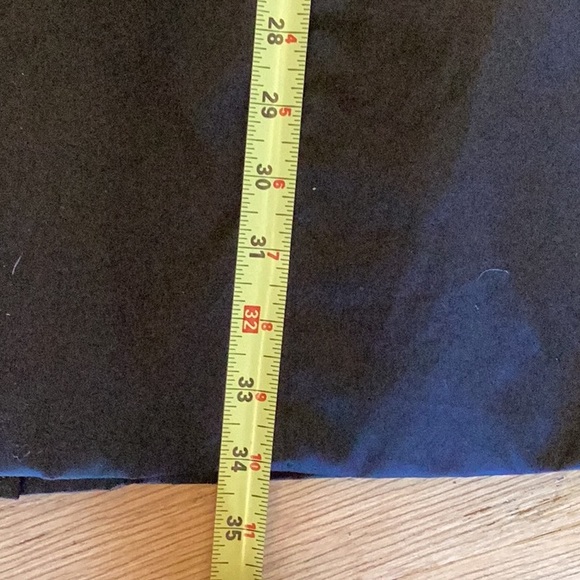 Esprit Outerwear slightly shiny black trench style raincoat.  Size large.  EUC - Picture 10 of 11